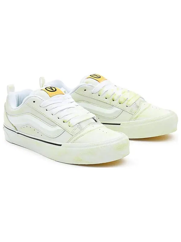 Кроссовки knu-skool vlt lx x deaton chris anthony 'grass stains' Vans — изображение 3 из 4, белый/желтый