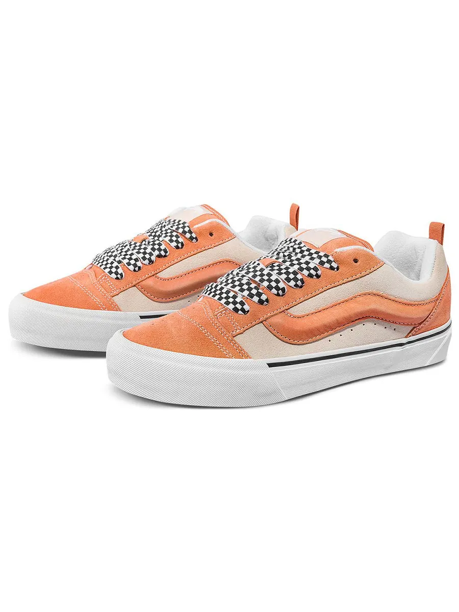 Кеды Vans Knu Skool 'White Orange' — изображение 3 из 5, оранжевый