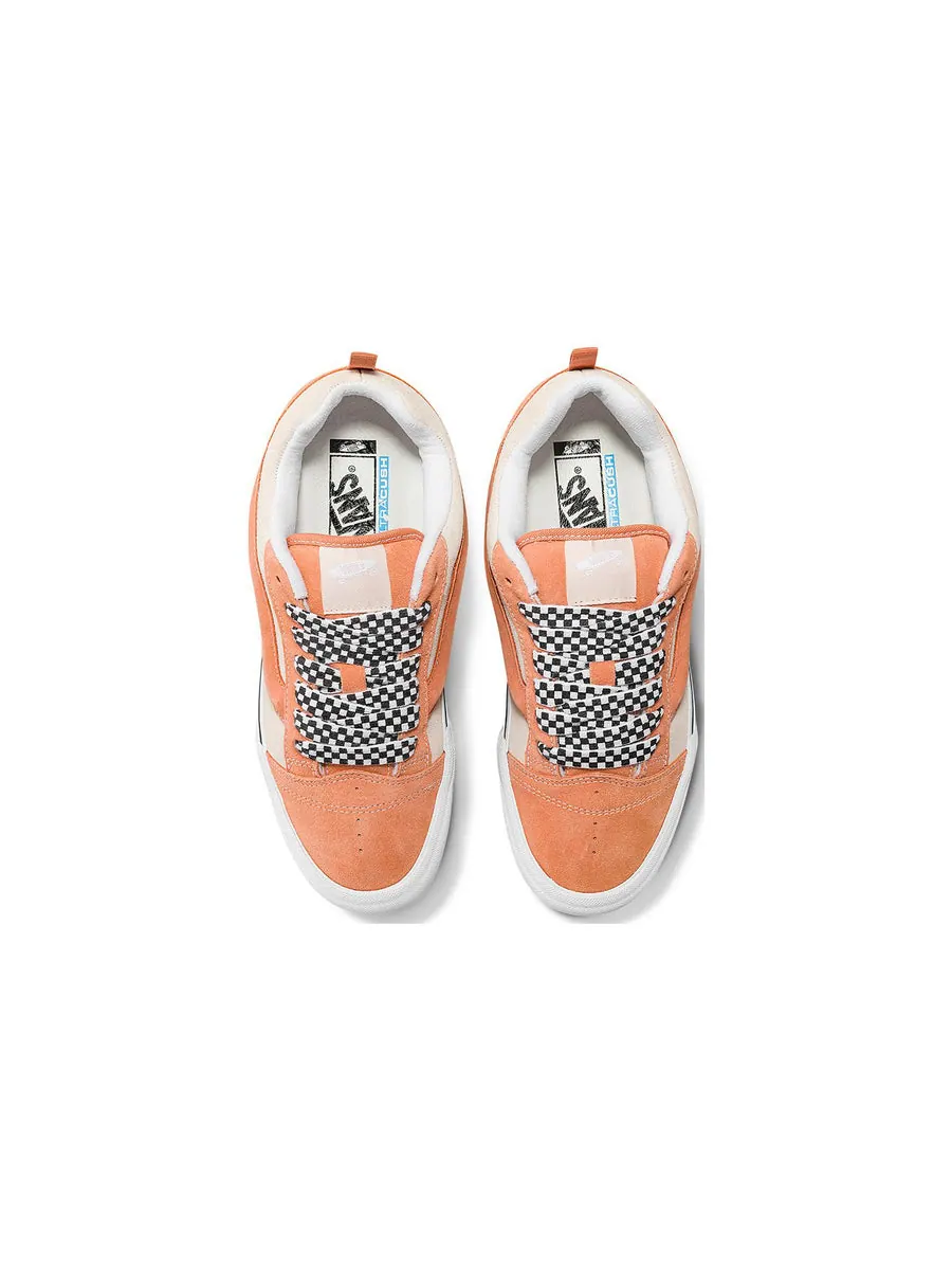 Кеды Vans Knu Skool 'White Orange' — изображение 4 из 5, оранжевый