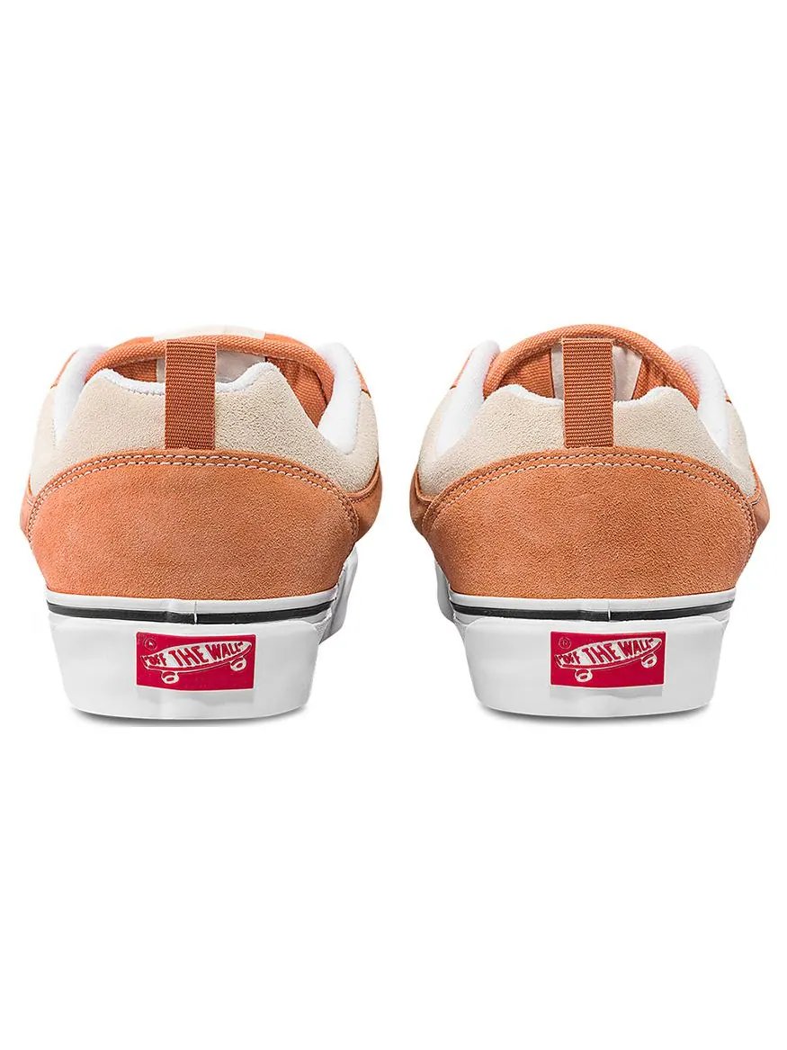 Кеды Vans Knu Skool 'White Orange' — изображение 5 из 5, оранжевый