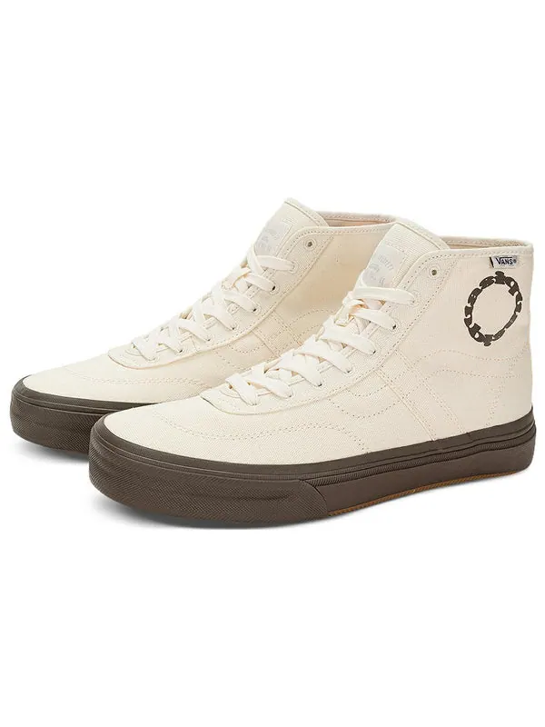 Кроссовки x quasi crockett high decon 'white' Vans — изображение 2 из 4, белый/черный