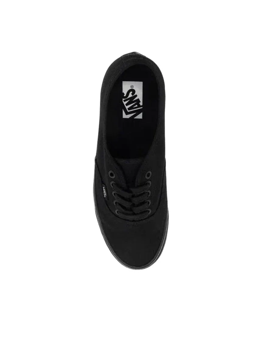 Мужские кеды с низким верхом Vans Premium Authentic Blackout — изображение 4 из 5, черный