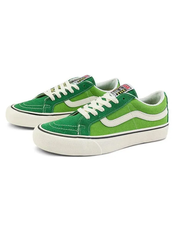 Кроссовки sk8 low vr3 'green' Vans — изображение 2 из 4, зеленый/белый