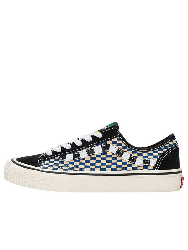 Кеды Vans Style 36 Decon VR3 Surf 'Black Blue Yellow' — изображение 1 из 4, черный