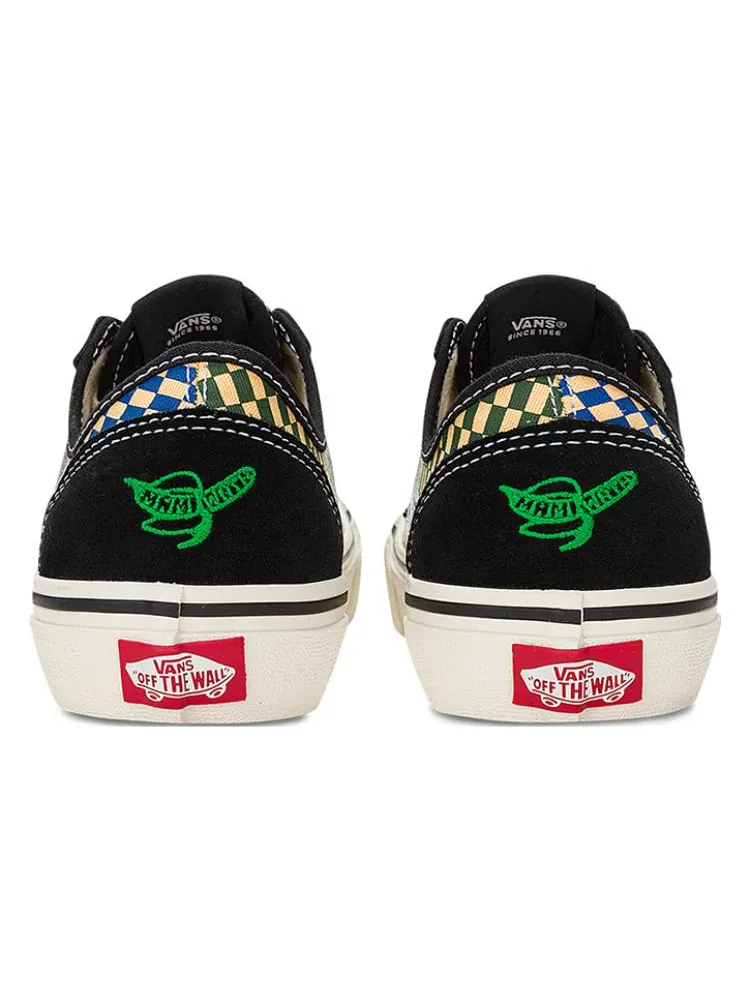 Кеды Vans Style 36 Decon VR3 Surf 'Black Blue Yellow' — изображение 3 из 4, черный