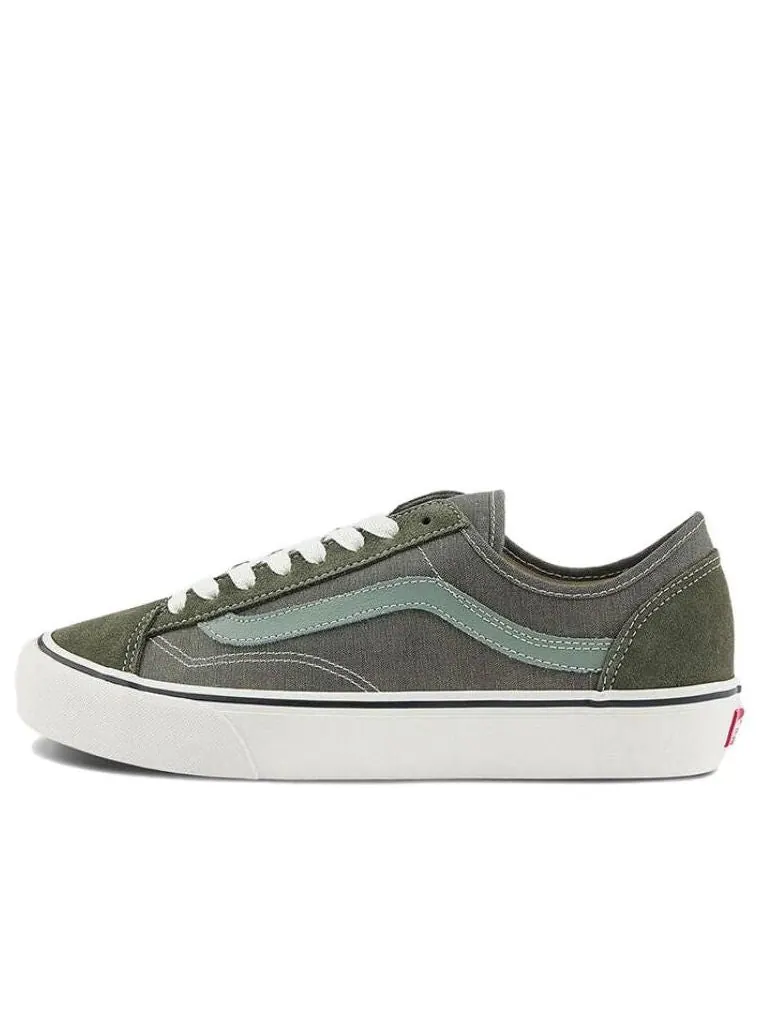 Кроссовки Vans Style 36 Decon VR3 SF 'Green' — изображение 1 из 4, оливковый зеленый