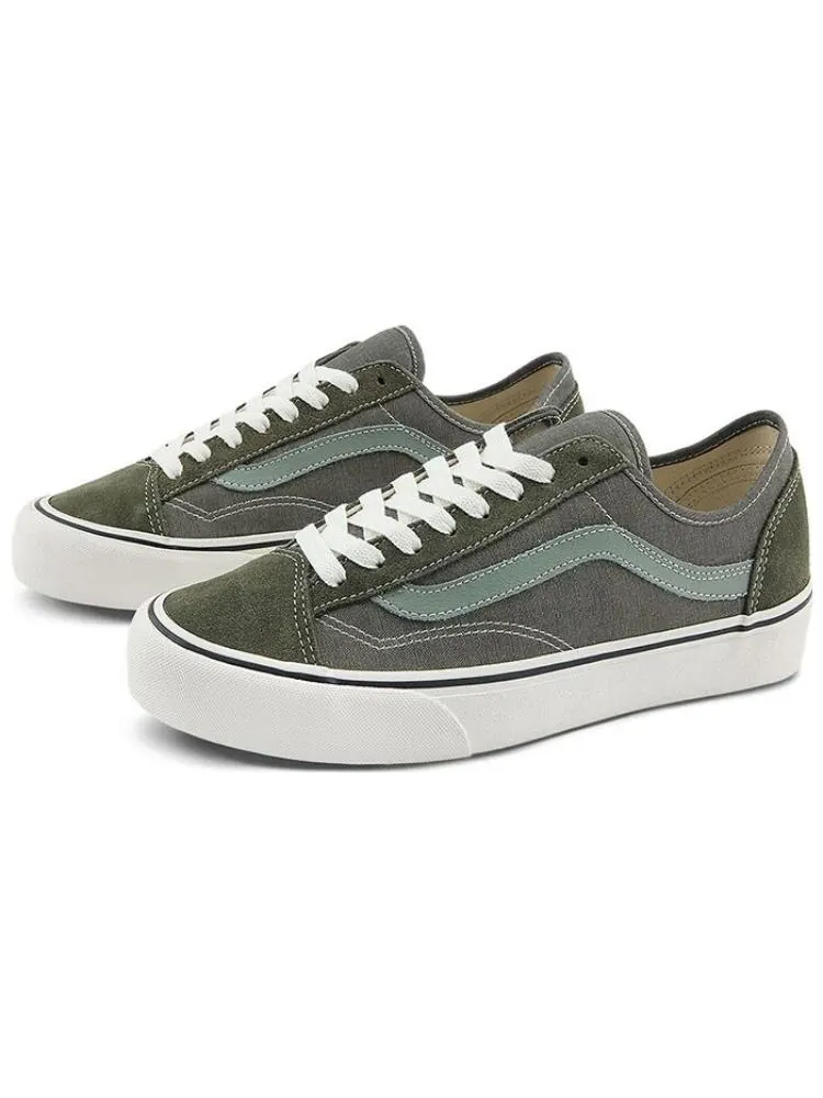 Кроссовки Vans Style 36 Decon VR3 SF 'Green' — изображение 2 из 4, оливковый зеленый