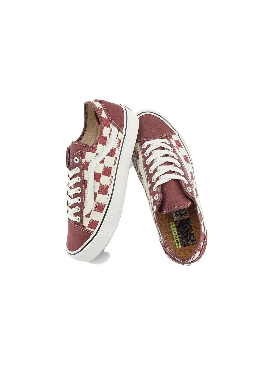 Кроссовки Vans Style 36 Decon VR3 SF 'Check Red White' — изображение 2 из 5, красный