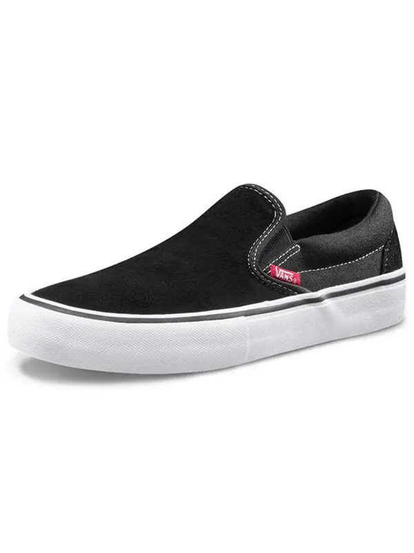 Кроссовки slip-on pro 'black' Vans — изображение 2 из 4, черный