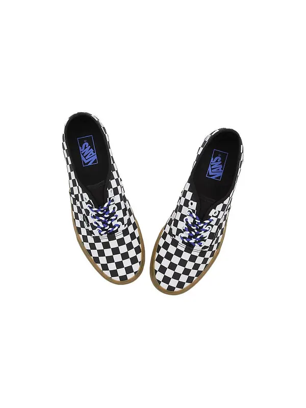 Кроссовки authentic checherboard 'moon rock' Vans — изображение 3 из 4, черный/белый