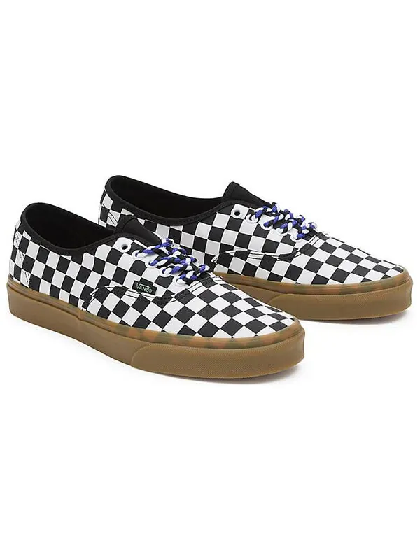 Кроссовки authentic checherboard 'moon rock' Vans — изображение 4 из 4, черный/белый