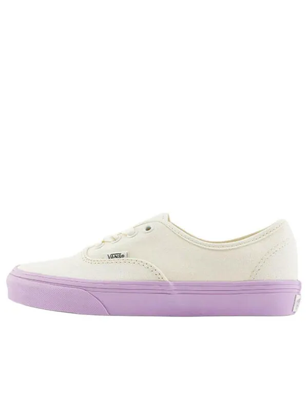 Кроссовки authentic canvas shoes 'canvas marshmallow purple' Vans — изображение 1 из 4, бежевый/фиолетовый
