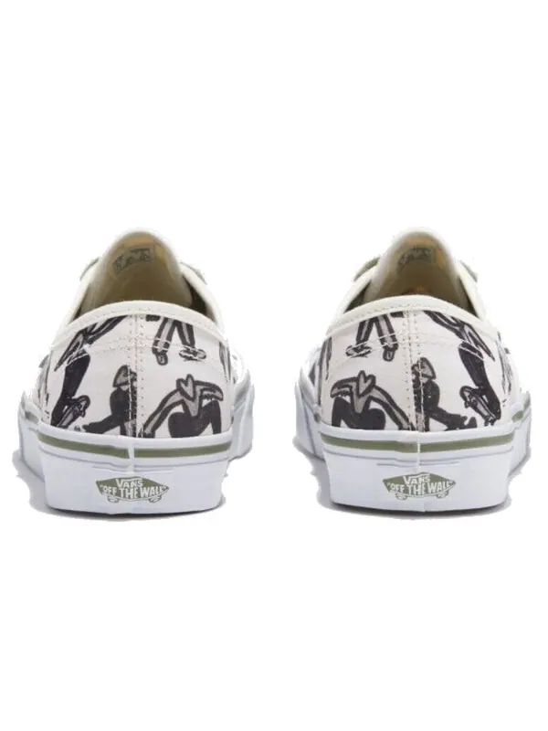 Кроссовки x bolin authentic 'marshmallow olive green' Vans — изображение 3 из 4, оливковый зеленый