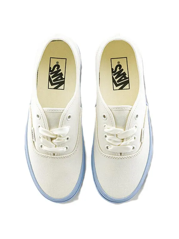 Кроссовки authentic 'beige blue' Vans — изображение 4 из 4, бежевый/синий