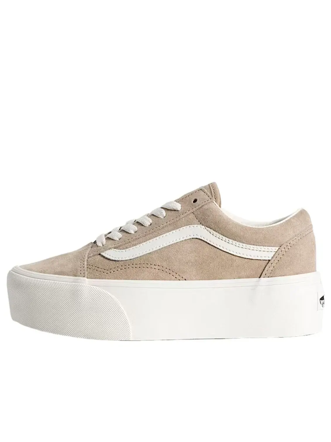 Кеды Vans Old Skool Platform 'Incense' VN0009PZ4MG — изображение 1 из 4, бежевый