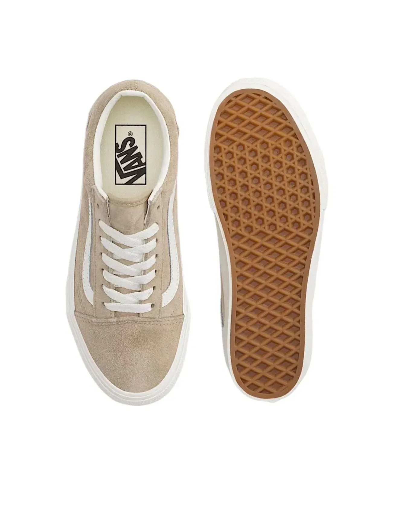 Кеды Vans Old Skool Platform 'Incense' VN0009PZ4MG — изображение 3 из 4, бежевый