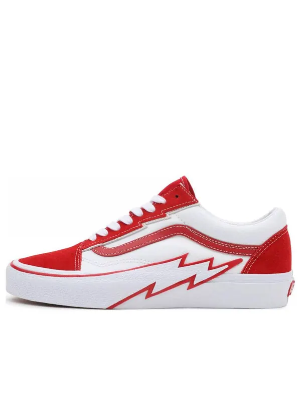 Кроссовки old skool 2-tone bolt 'white red' Vans — изображение 1 из 4, красный/белый