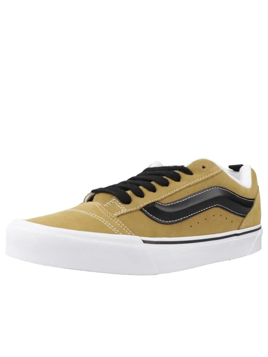 Кроссовки Vans Knu Skool 'Brown Black' — изображение 1 из 4, коричневый