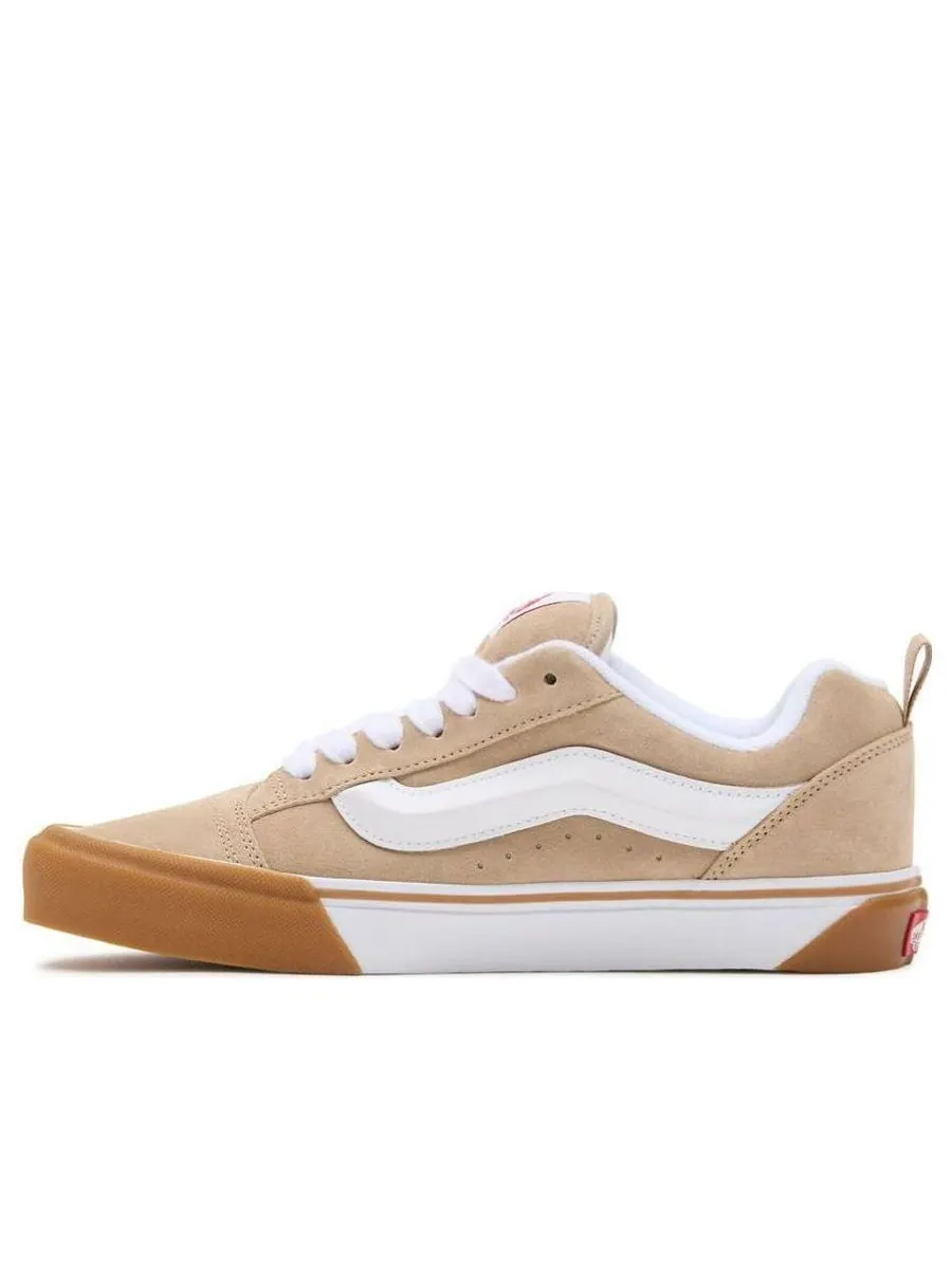 Кроссовки Vans Knu Skool 'Beige White Tan' — изображение 1 из 5, бежевый