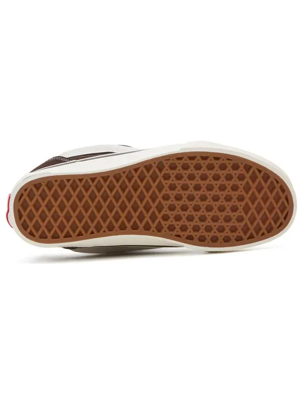 Кроссовки knu skool 'brown' Vans — изображение 4 из 4, бежевый/красный
