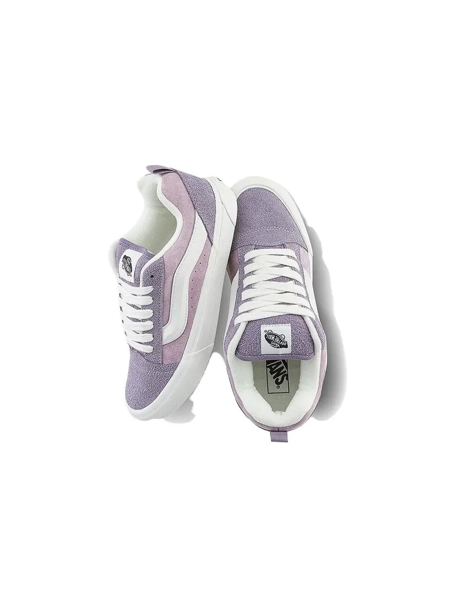 Кроссовки Vans Knu Skool 'Pink Purple' — изображение 4 из 5, розовый