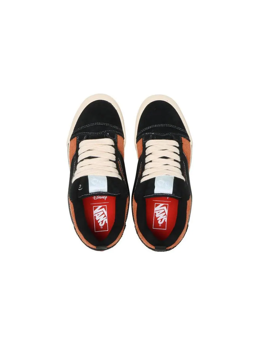 Кроссовки Vans Disney X Knu Skool 'Black Orange' — изображение 4 из 6, черный