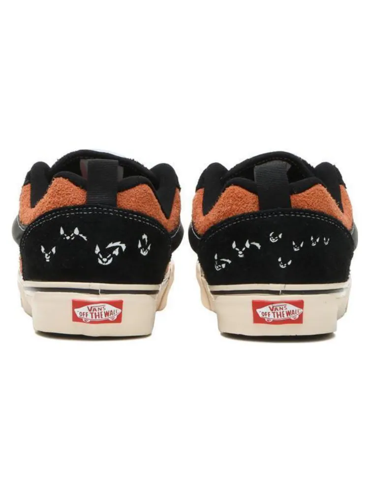 Кроссовки Vans Disney X Knu Skool 'Black Orange' — изображение 5 из 6, черный