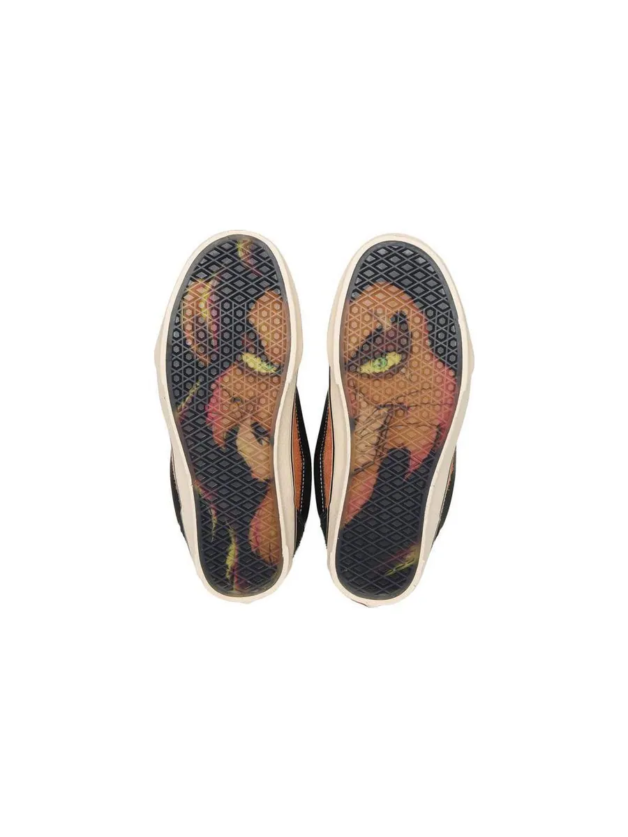 Кроссовки Vans Disney X Knu Skool 'Black Orange' — изображение 6 из 6, черный
