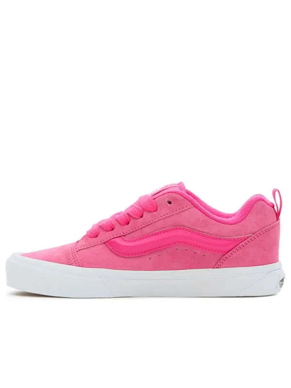 Кроссовки knu skool nubuck shoe 'pink' Vans — изображение 1 из 4, розовый/белый