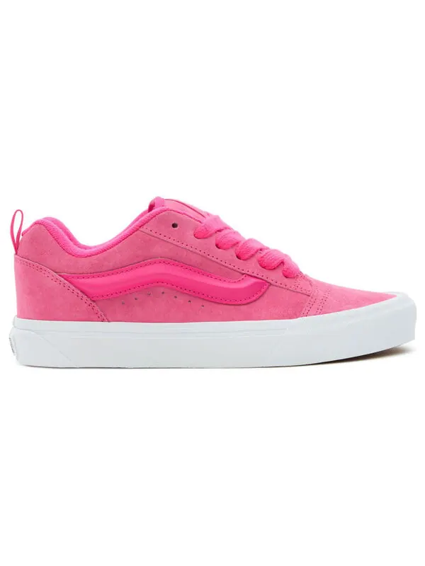 Кроссовки knu skool nubuck shoe 'pink' Vans — изображение 2 из 4, розовый/белый