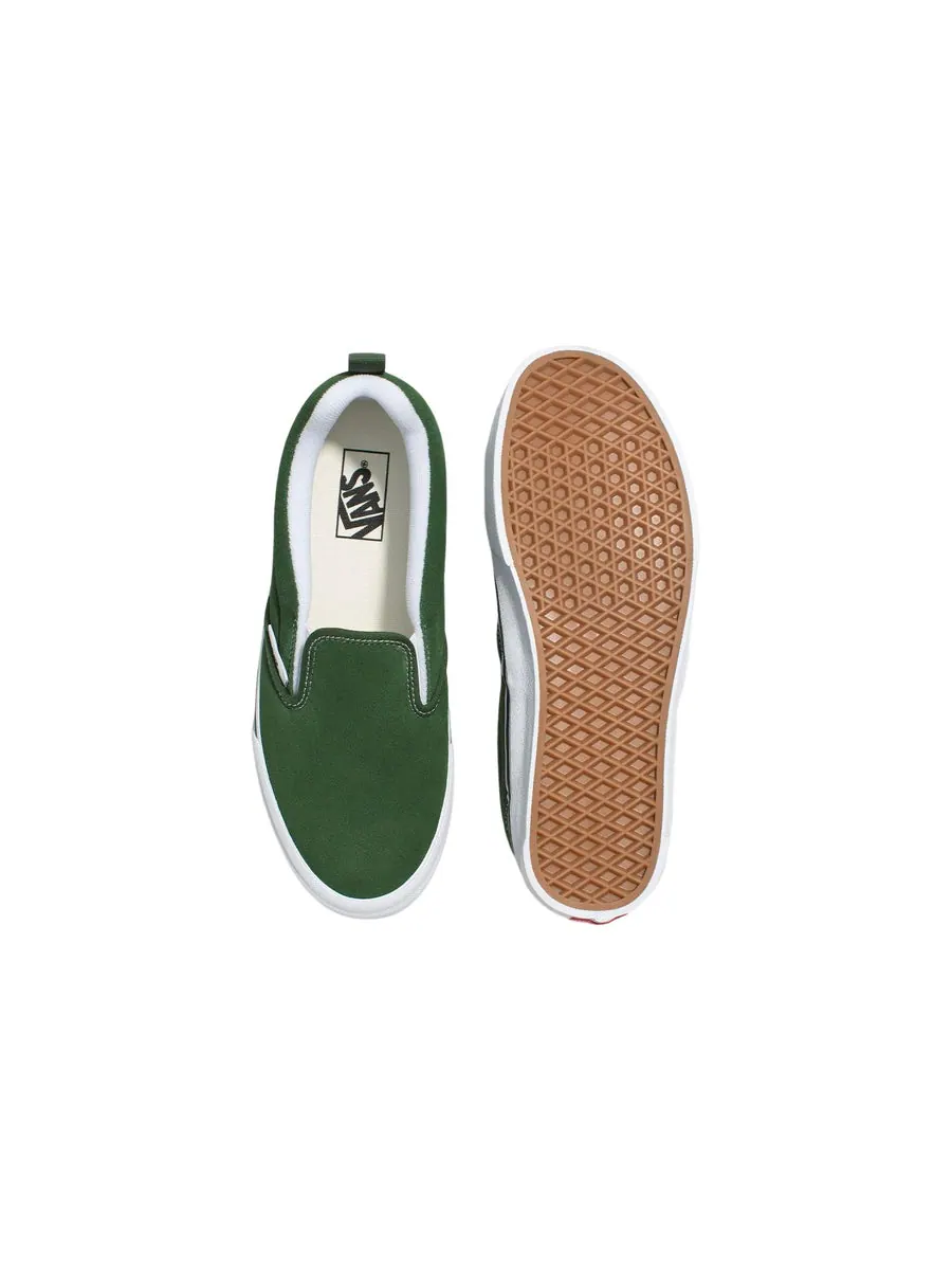Кроссовки Vans Knu Slip-On 'Green True White' — изображение 4 из 4, зеленый