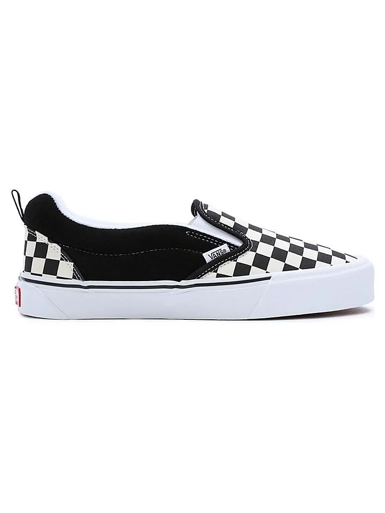 Кроссовки Vans Knu Slip-On 'Checkerboard' — изображение 2 из 4, черный