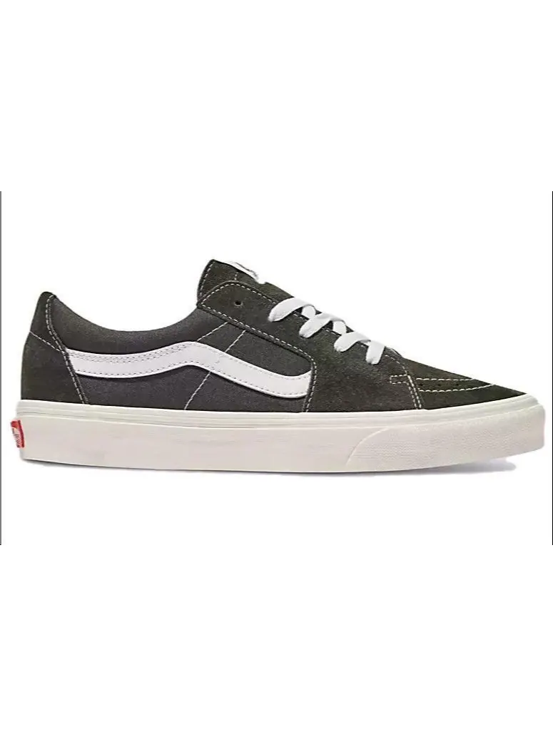 Кроссовки Vans Sk8-Low 'Black Ink' — изображение 2 из 5, черный
