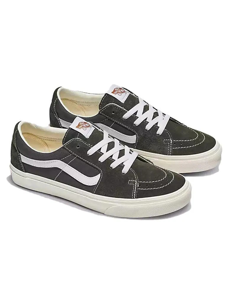 Кроссовки Vans Sk8-Low 'Black Ink' — изображение 3 из 5, черный