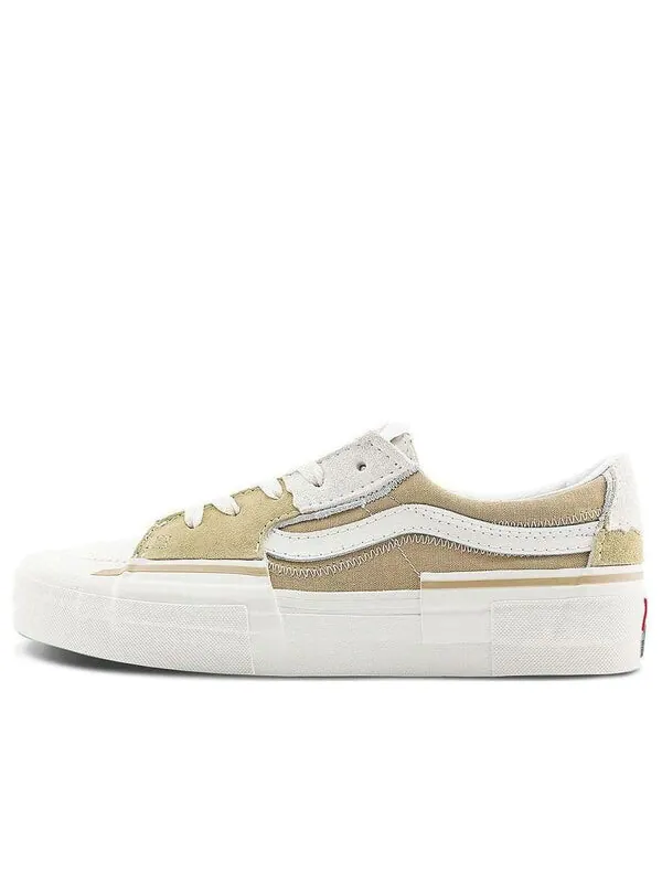 Кроссовки sk8-low reconstruct 'beige white' Vans — изображение 1 из 4, белый/коричневый/бежевый