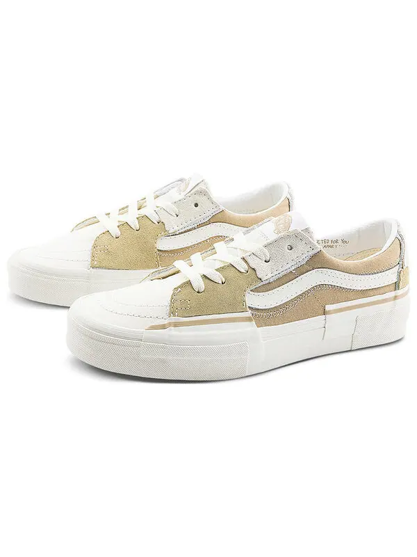 Кроссовки sk8-low reconstruct 'beige white' Vans — изображение 2 из 4, белый/коричневый/бежевый