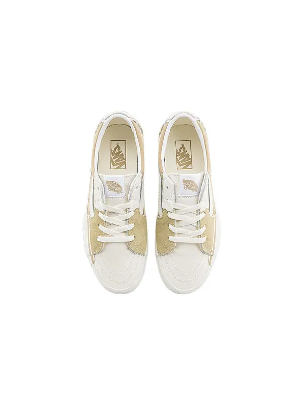 Кроссовки sk8-low reconstruct 'beige white' Vans — изображение 3 из 4, белый/коричневый/бежевый
