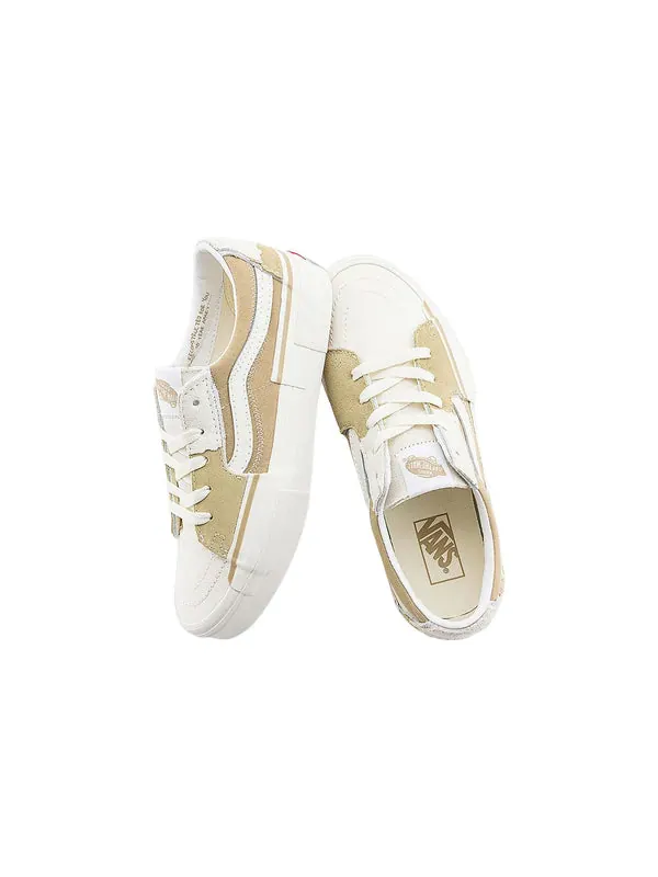 Кроссовки sk8-low reconstruct 'beige white' Vans — изображение 4 из 4, белый/коричневый/бежевый