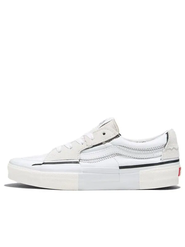Кроссовки sk8 low reconstruct 'white black' Vans — изображение 1 из 4, белый/черный