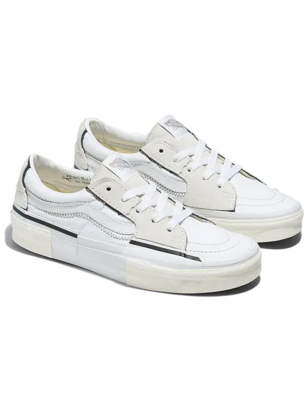 Кроссовки sk8 low reconstruct 'white black' Vans — изображение 2 из 4, белый/черный