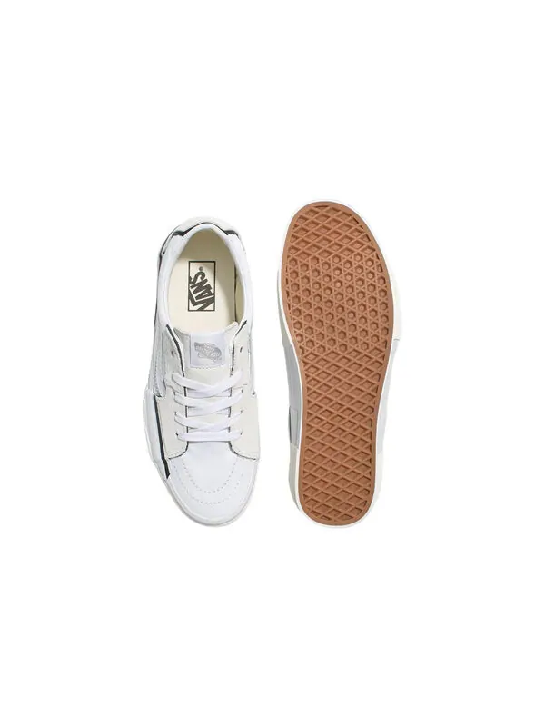 Кроссовки sk8 low reconstruct 'white black' Vans — изображение 4 из 4, белый/черный
