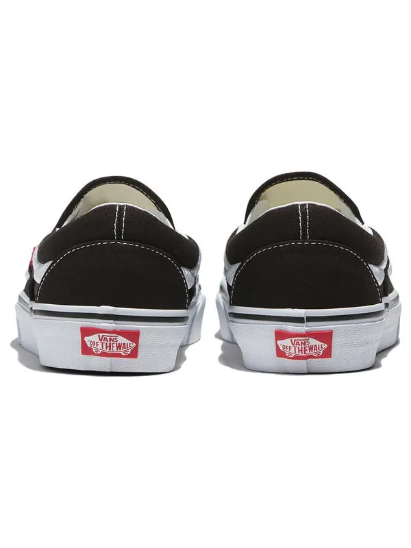 Кроссовки classic slip-on 138 'sidestripe black' Vans — изображение 3 из 4, черный/белый