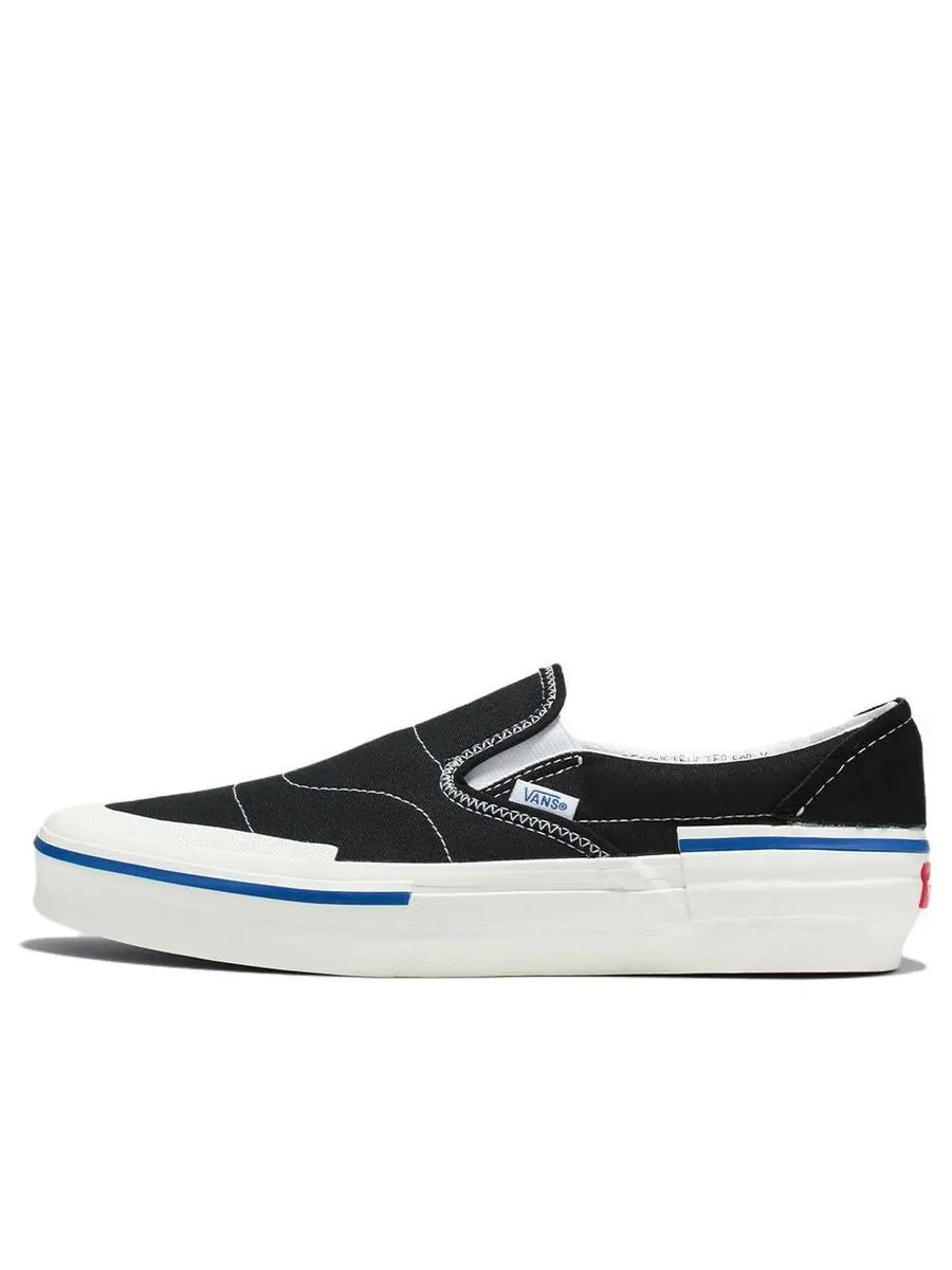 Кроссовки Vans Slip-On Reconstruct 'Black' — изображение 1 из 4, черный