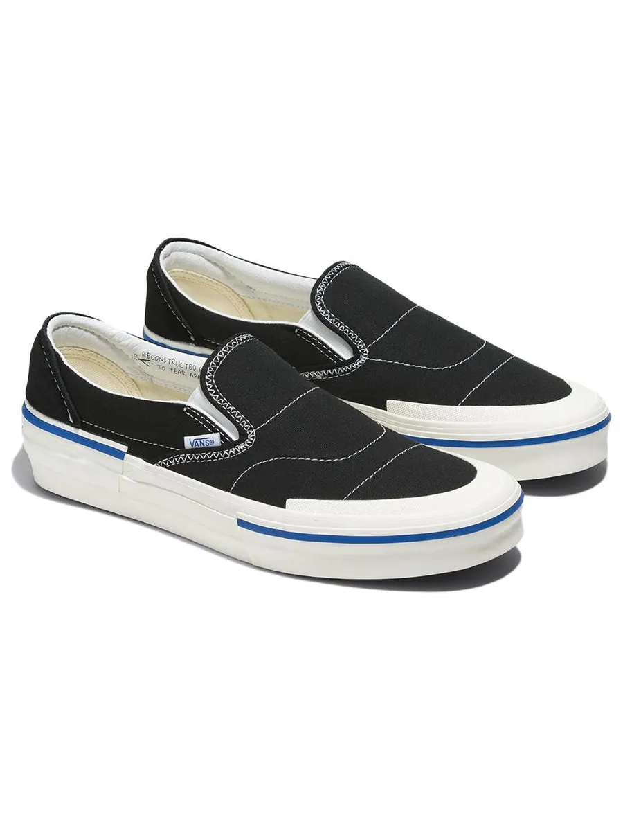 Кроссовки Vans Slip-On Reconstruct 'Black' — изображение 2 из 4, черный