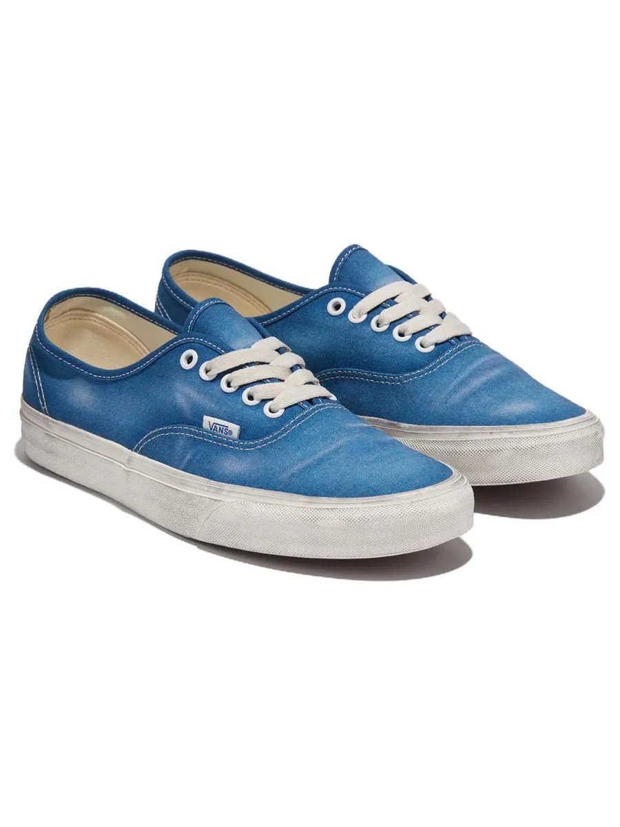 Кроссовки Vans Authentic 'Wave Washed Blue' — изображение 2 из 4, синий