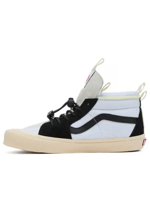 Кроссовки x abc. sk8-hi ext mismatch shoes 'black white' Vans — изображение 1 из 1, черный/белый