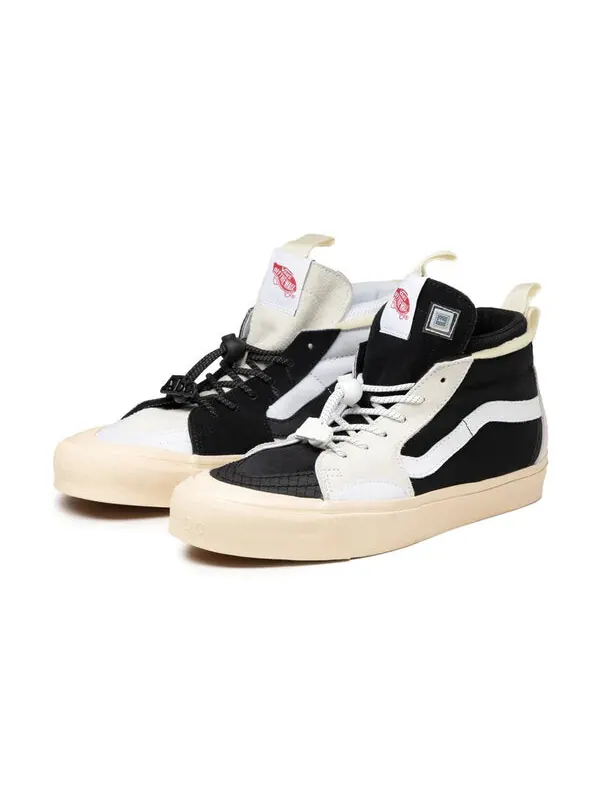 Кроссовки vault x advisory board crystals sk8-hi ext 'black white' Vans — изображение 2 из 2, черный/белый
