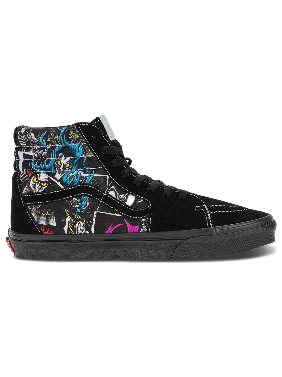 Кроссовки Vans Disney X Sk8-Hi 'Villains' — изображение 2 из 6, черный
