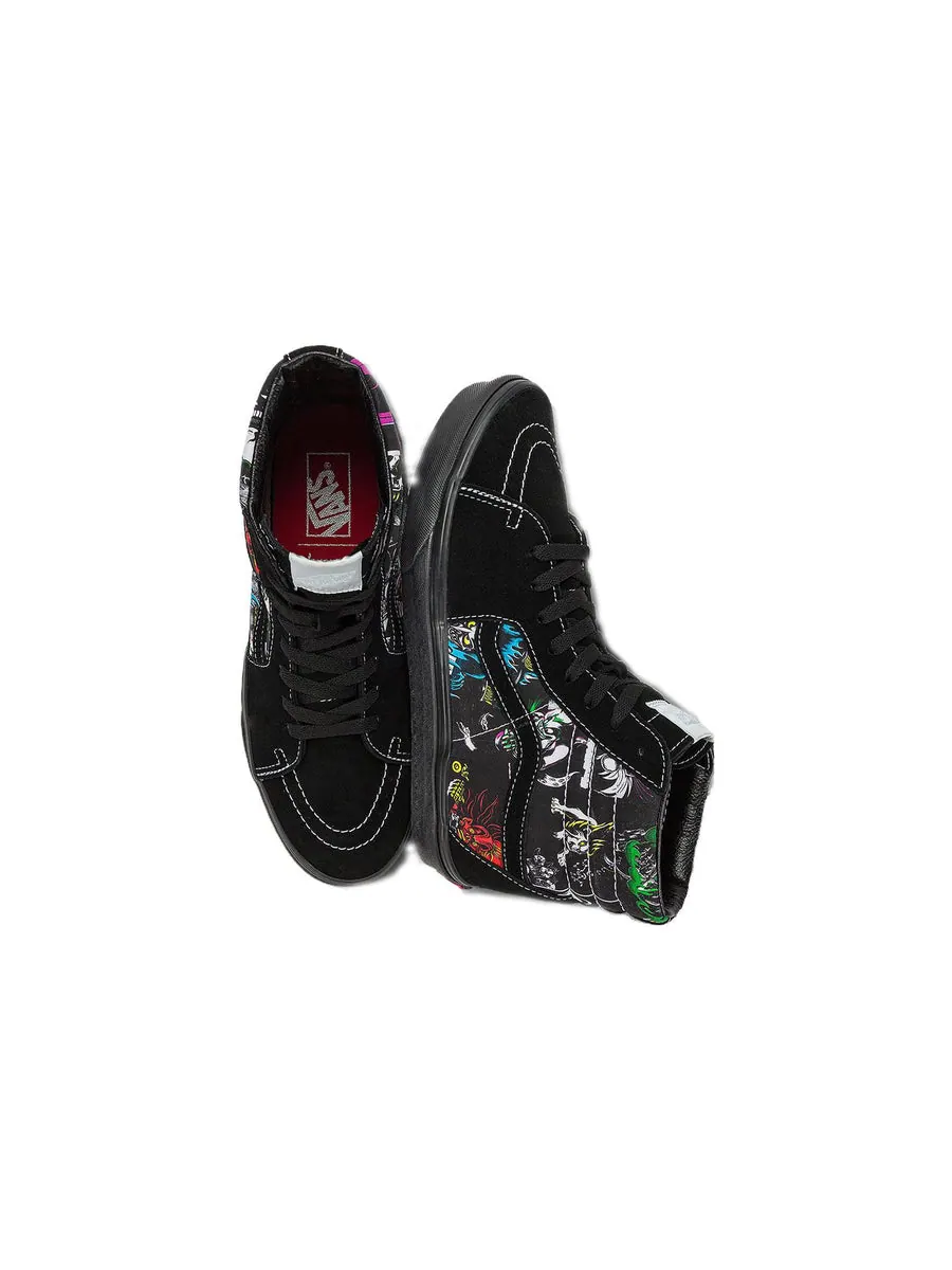 Кроссовки Vans Disney X Sk8-Hi 'Villains' — изображение 3 из 6, черный