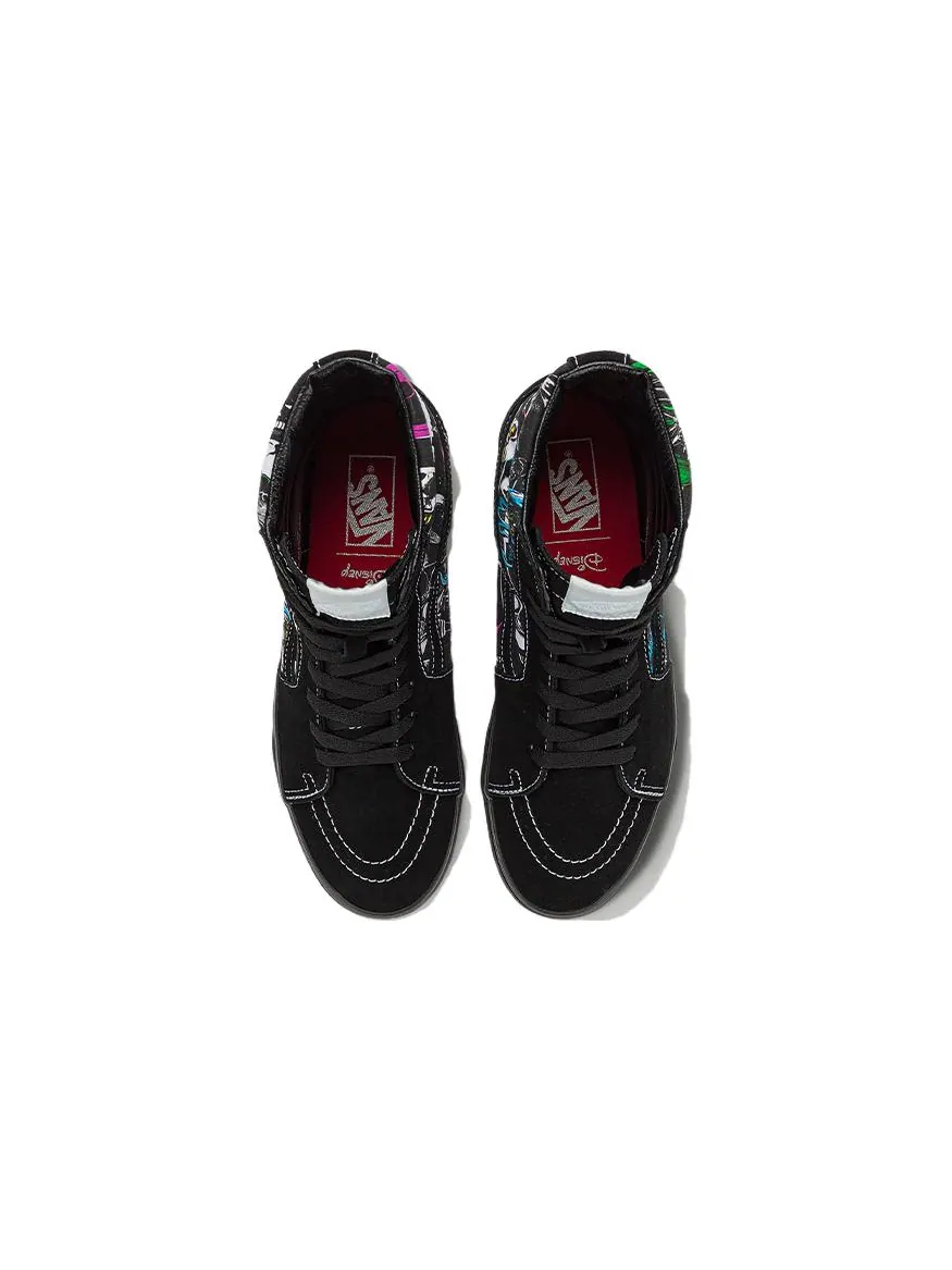 Кроссовки Vans Disney X Sk8-Hi 'Villains' — изображение 4 из 6, черный